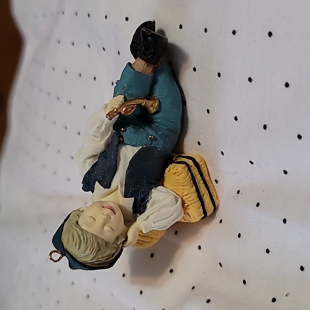 Vintage Ashton Drake Heirloom Ornament Little Boy Blue By Yolanda Bello